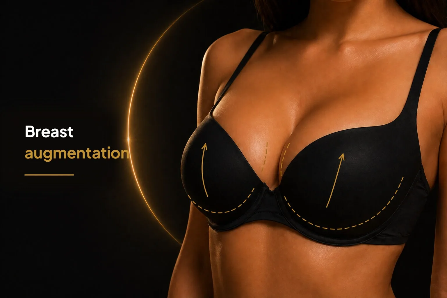 Breast augmentation informational image