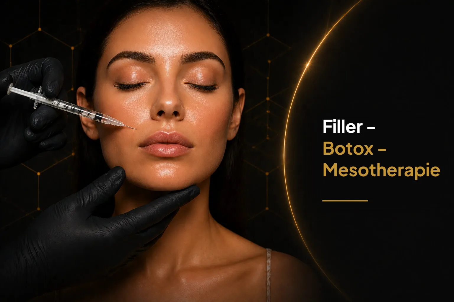 Filler, Botox und Mesotherapie Informationsbild