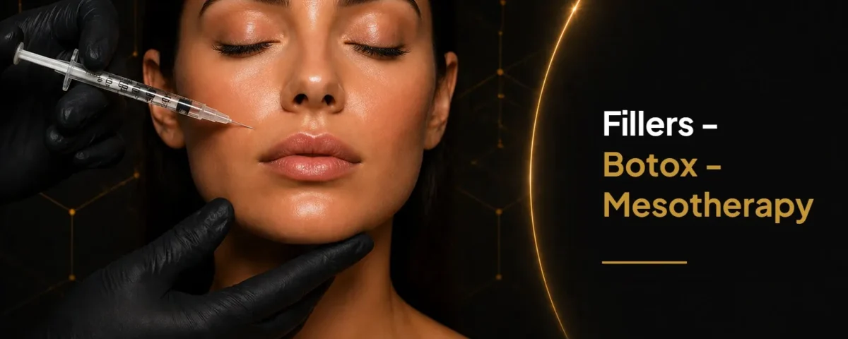 Fillers, botox and mesotherapy informational image