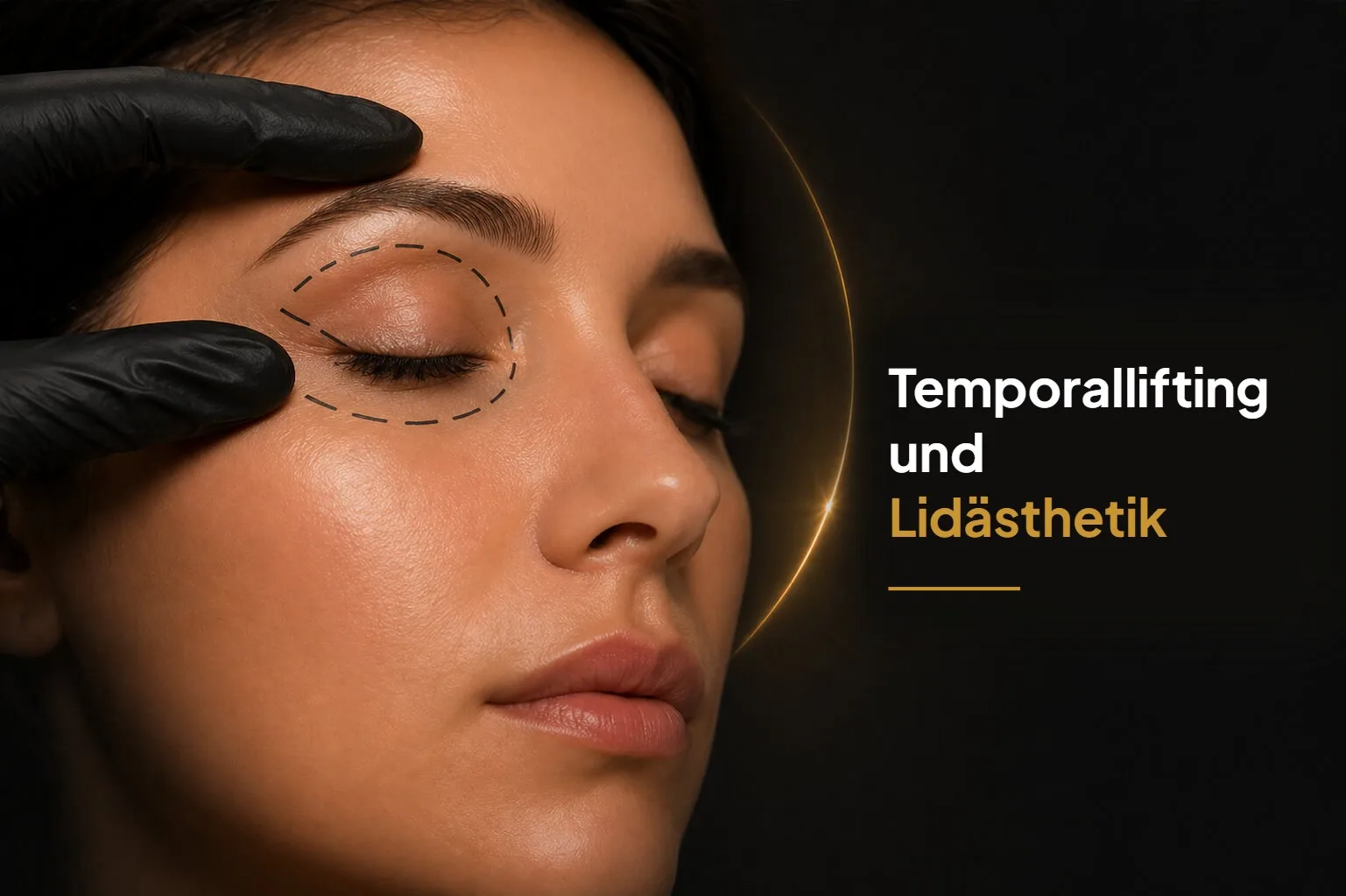 Temporallifting und Lidästhetik Informationsbild