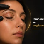 Temporale lift en ooglidcorrectie informatieve afbeelding