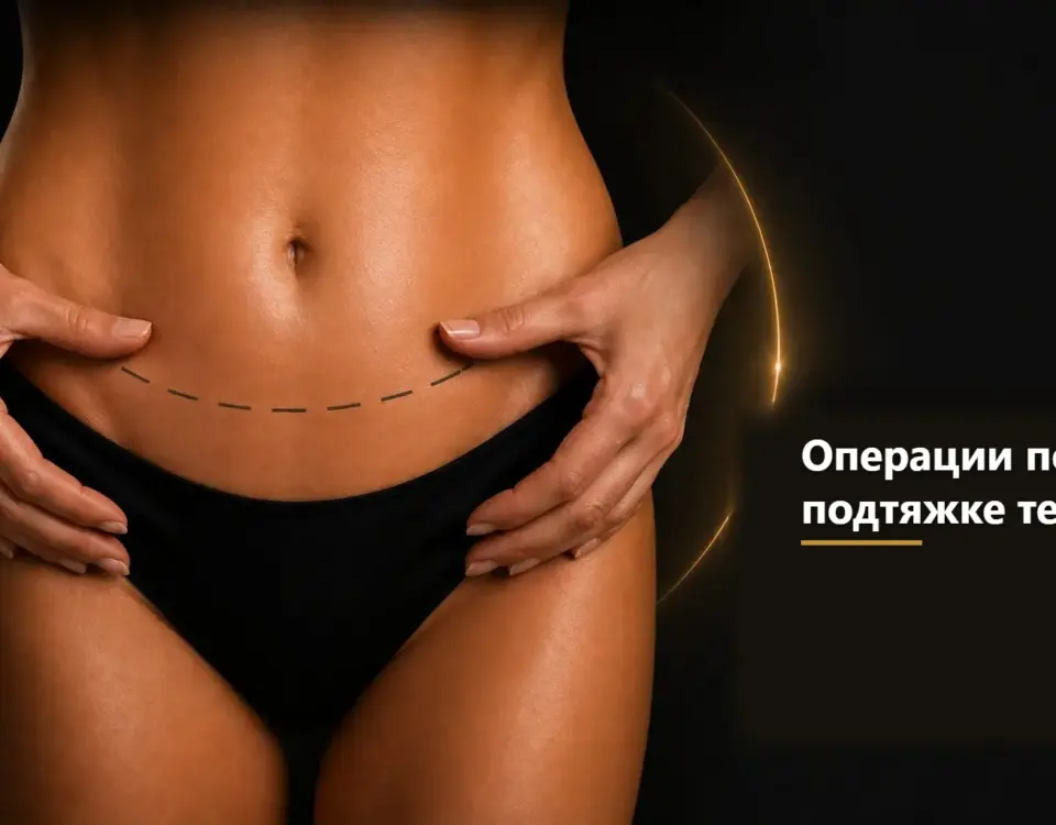 Подтяжка тела — информационное изображение