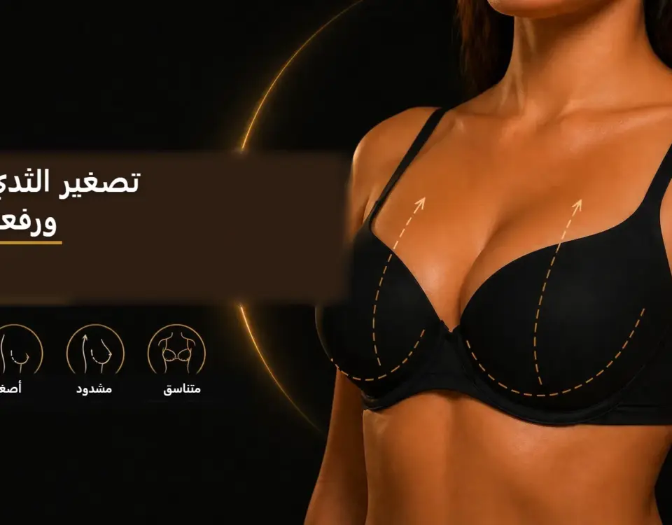 تصغير ورفع الثدي — صورة توضيحية