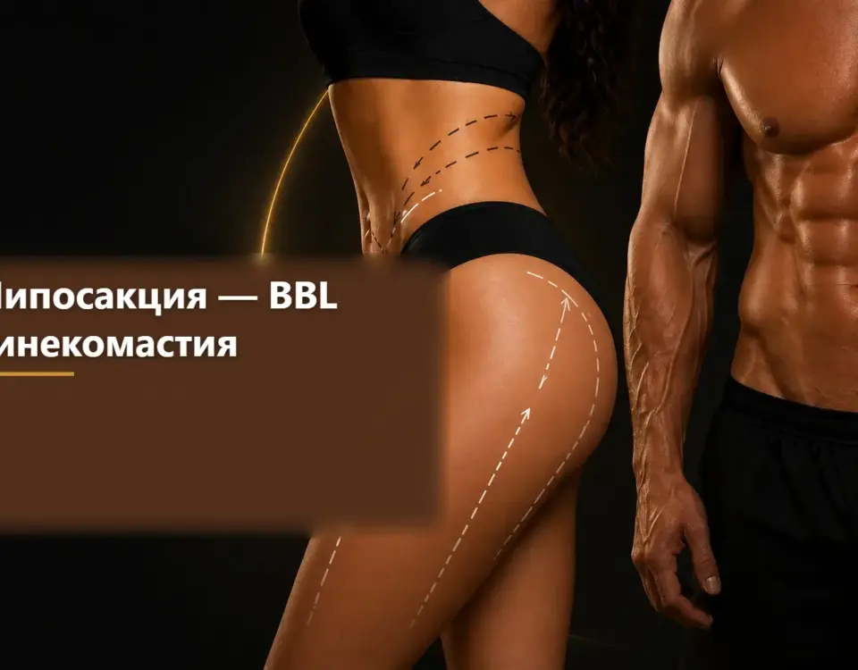 Липосакция и BBL — информационное изображение